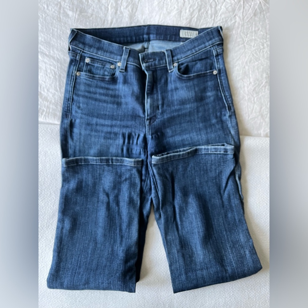 AYR Women's Straight Leg Jeans - Dark Blue